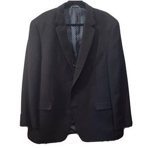 Camel Hair Michael Kors Macys Mens Sport Coat Blazer Black 48L Classic 2 Button
